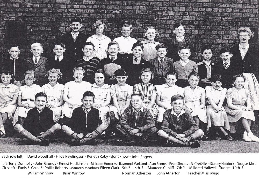 Class photo c. 1955