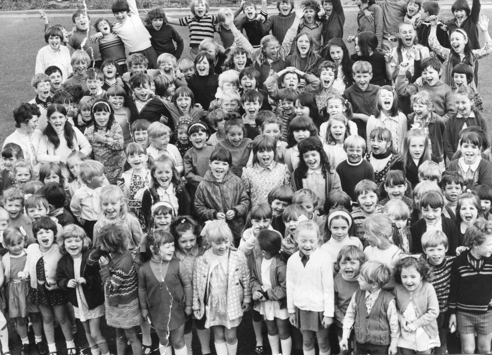 St Bernadette's  Infants and Juniors  7th July 1972