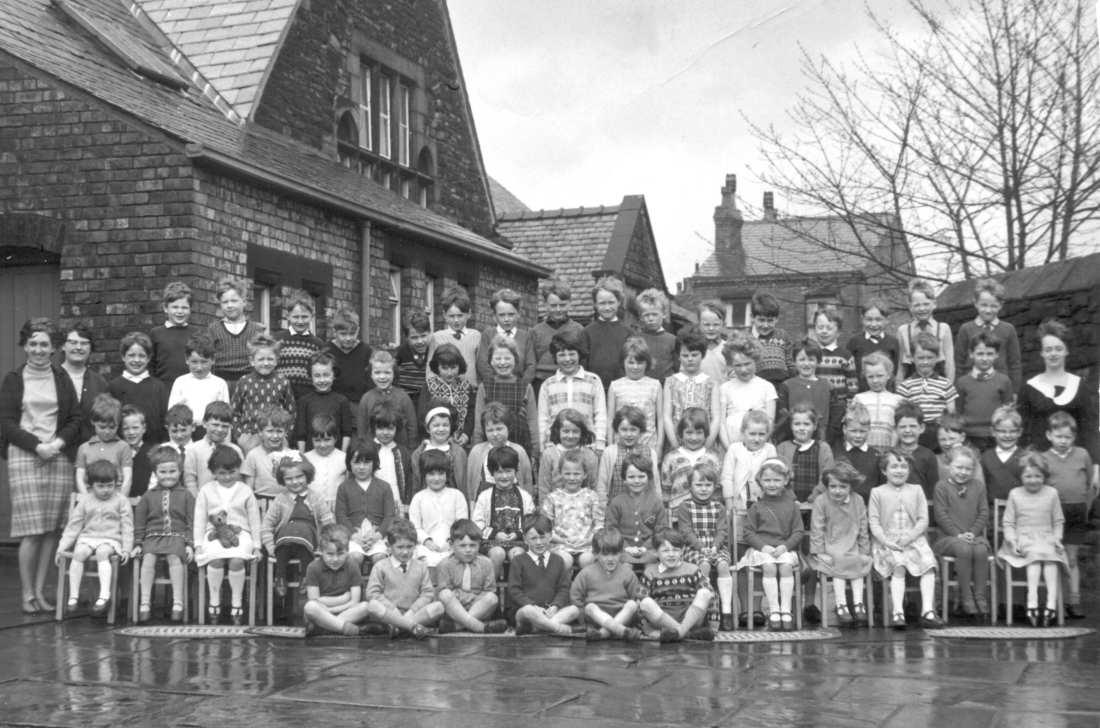 Infants school photo, c1967.