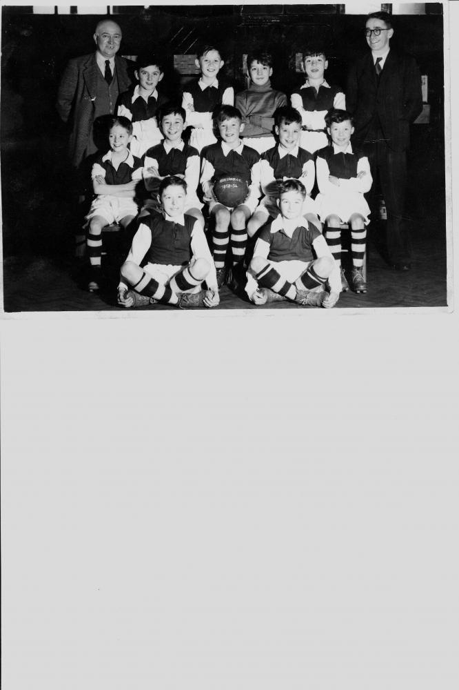 Poolstock C of E Football Team 1953 / 54 Poolstock C of E Football Team 1953 / 54