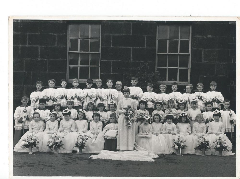 first holy communion whole class year 1962-70 first holy communion whole class year 1962-70