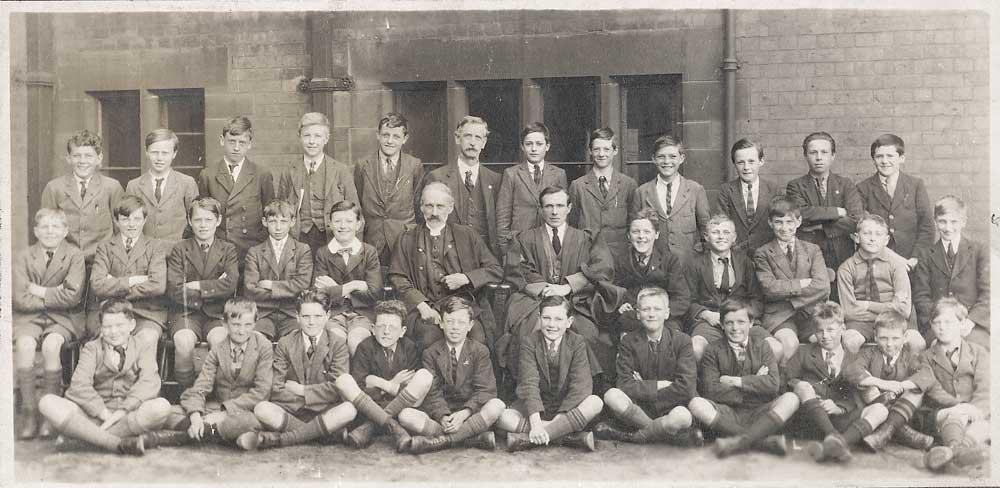Wigan Grammar School, c1922. Wigan Grammar School, c1922.