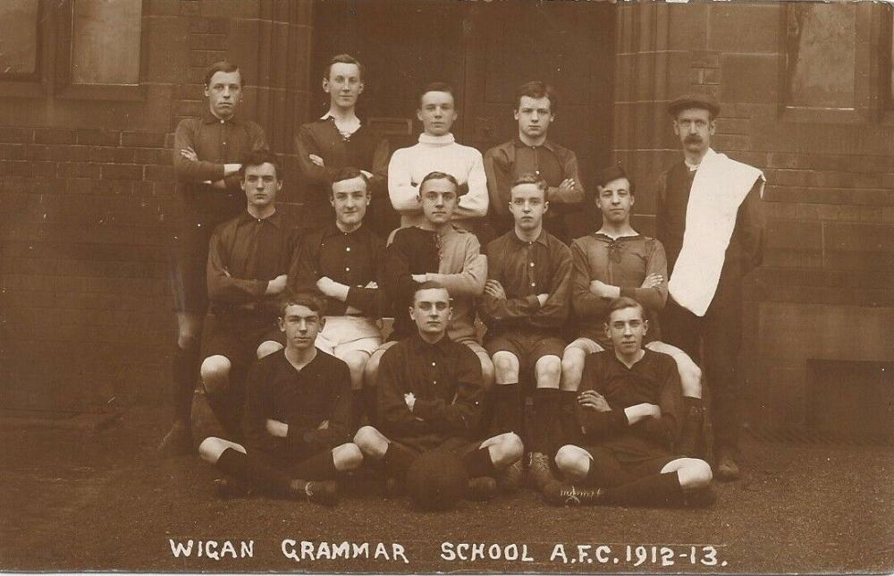 FOOTBALL TEAM 1912-13 FOOTBALL TEAM 1912-13