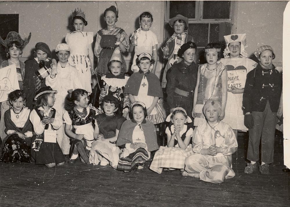 School Fancy Dress Approx. 1957