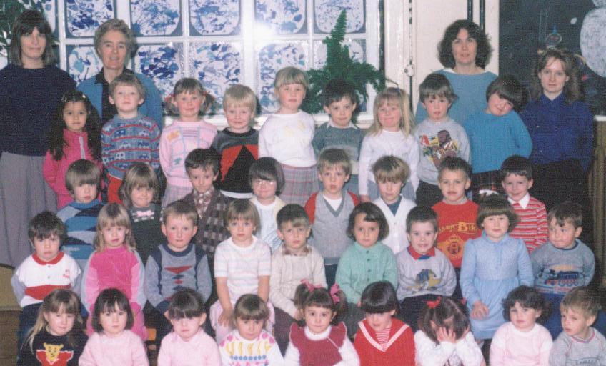 New Springs Nursery Class photo 1985 New Springs Nursery Class photo 1985