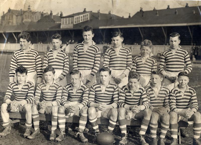 St Mary's Schoolboys team. Date unkown St Mary's Schoolboys team. Date unkown