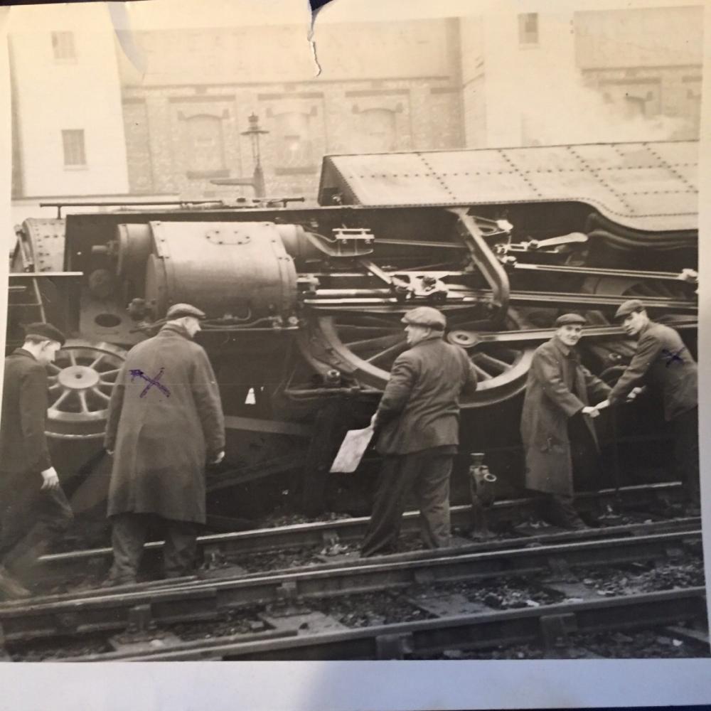 Accident at Warrington Central.