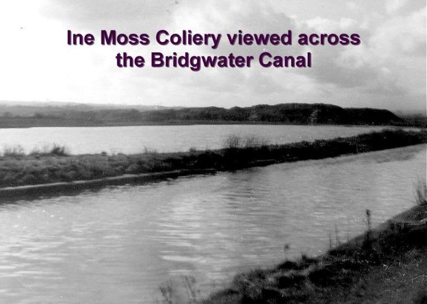 Ince Moss Colliery viewed across the canal. Ince Moss Colliery viewed across the canal.
