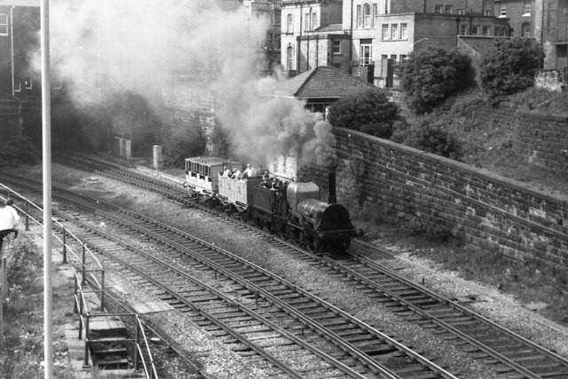 Lion leaving Wigan Wallgate