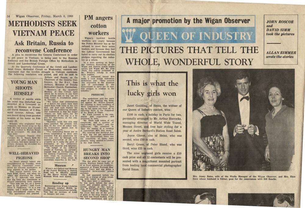 Observer Special March 8Th 1968 QUEEN OF INDUSTRY 3 Observer Special March 8Th 1968 QUEEN OF INDUSTRY 3