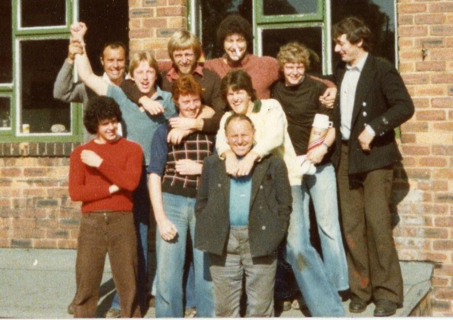 WIGAN COUNCIL PLUMBERS WORKSHOP, FROG LANE,WIGAN. LATE 1970s