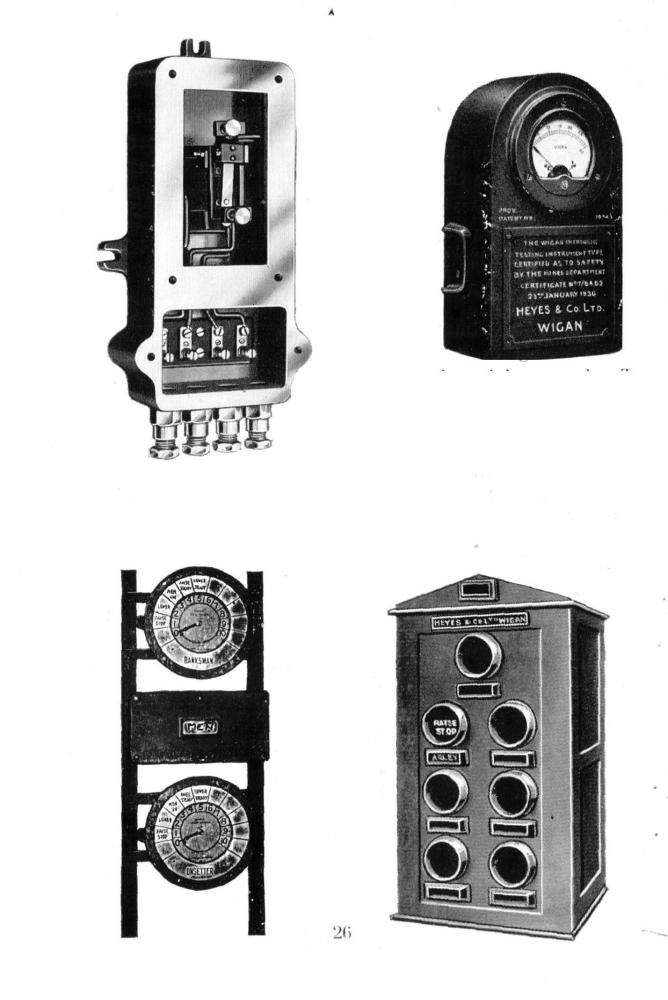 items from Heyes & Co catalogue early 1940's.