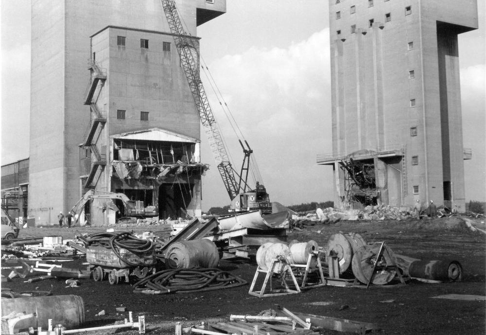 Winding towers.