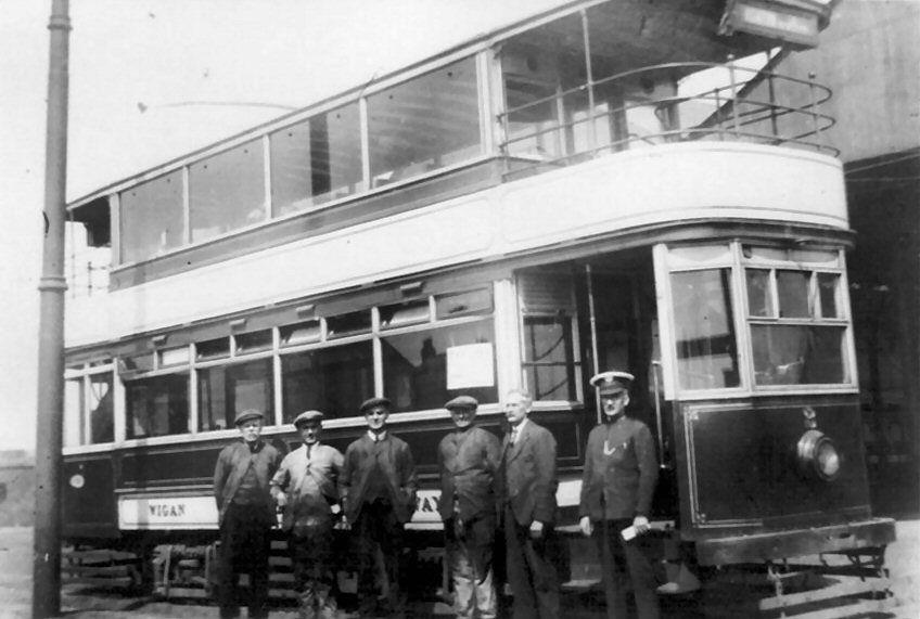 Wigan Corporation Tram. Wigan Corporation Tram.