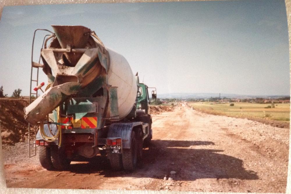 Construction of the Lowton bypass. 