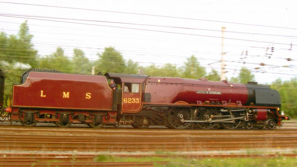 6223 Duchess Of Sutherland At Springs Branch 6223 Duchess Of Sutherland At Springs Branch
