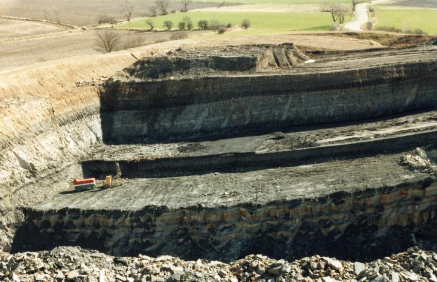 Windy Arbour Opencast, 1982.