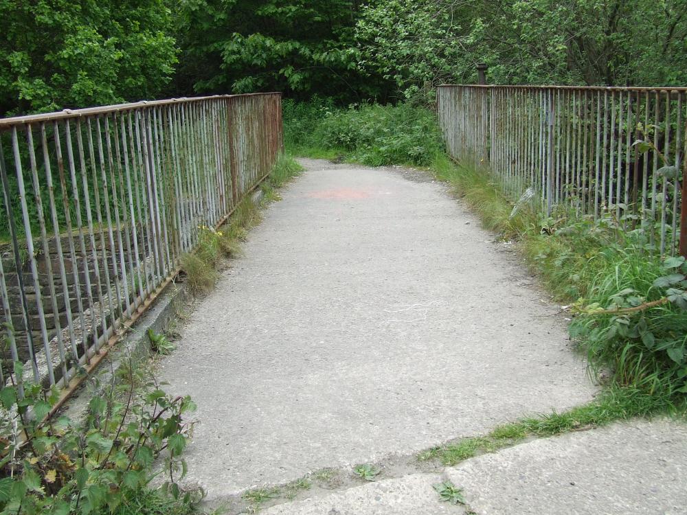 Wigan Flood Alleviation (FAS) Phase 1&2 old Footbridge 2