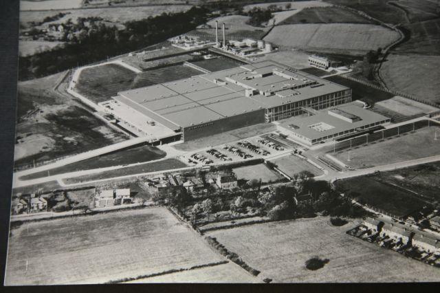 Ariel view of Kitt Green Factory Ariel view of Kitt Green Factory