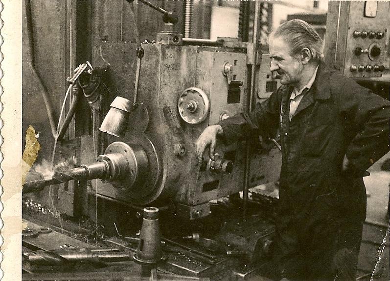 james dean watching over machinery 1970s walmsleys