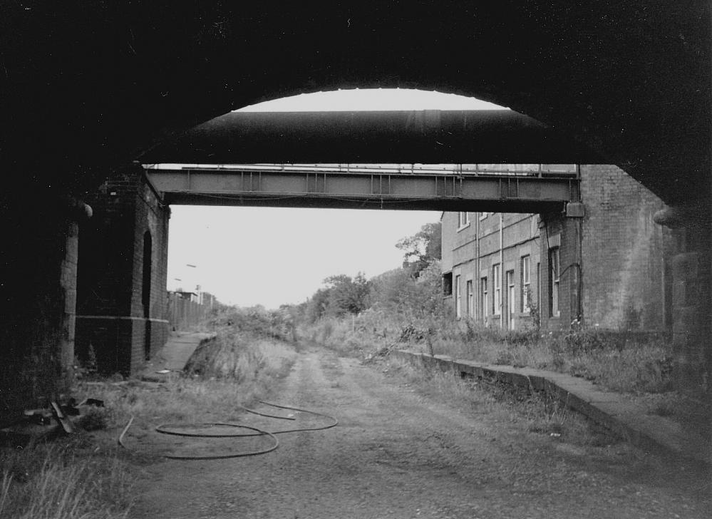 Hindley North Station (Disused Platforms) 1986 Hindley North Station (Disused Platforms) 1986
