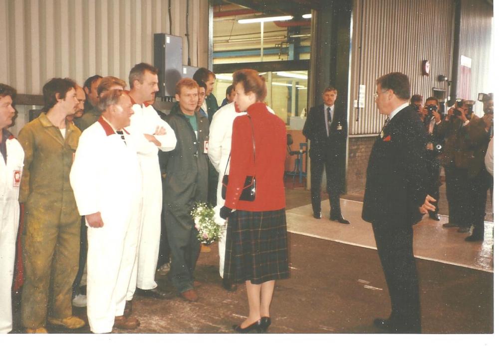 Visit to Ingersoll Rand by HRH Princess Anne