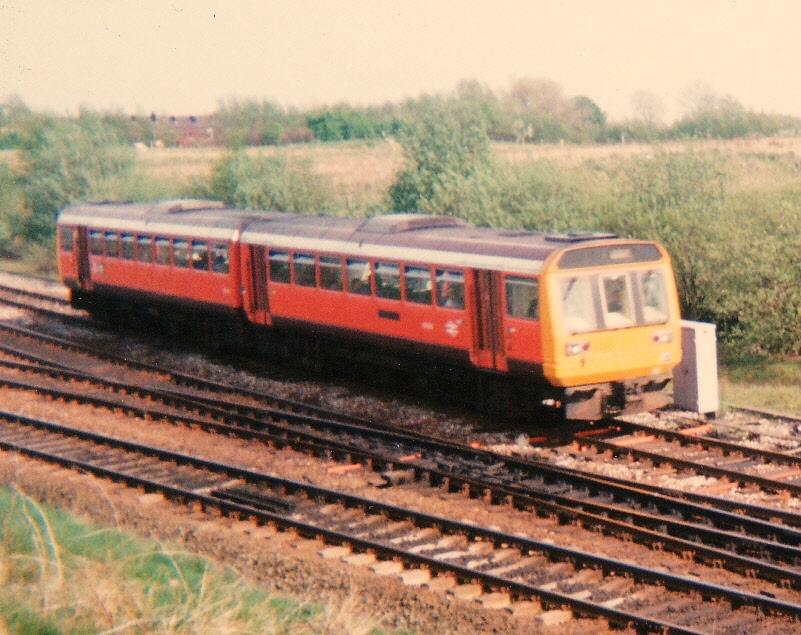 Brand New Class 142001 At Crow Nest Junction August 1986 Brand New Class 142001 At Crow Nest Junction August 1986