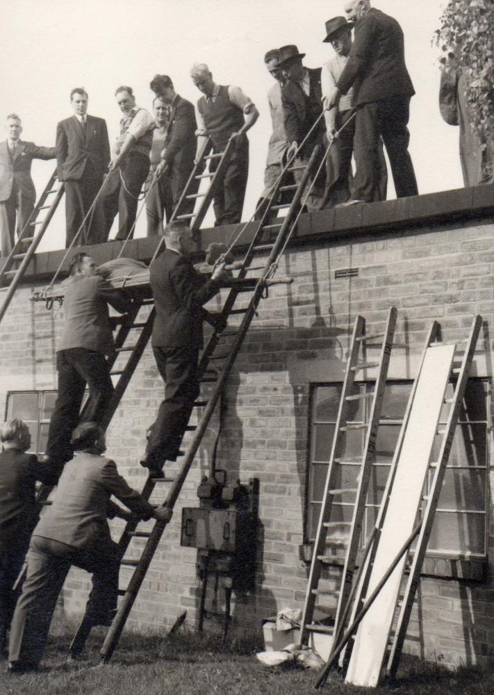 Roburite Gathurst. Fire and rescue excercise. WW2 ?