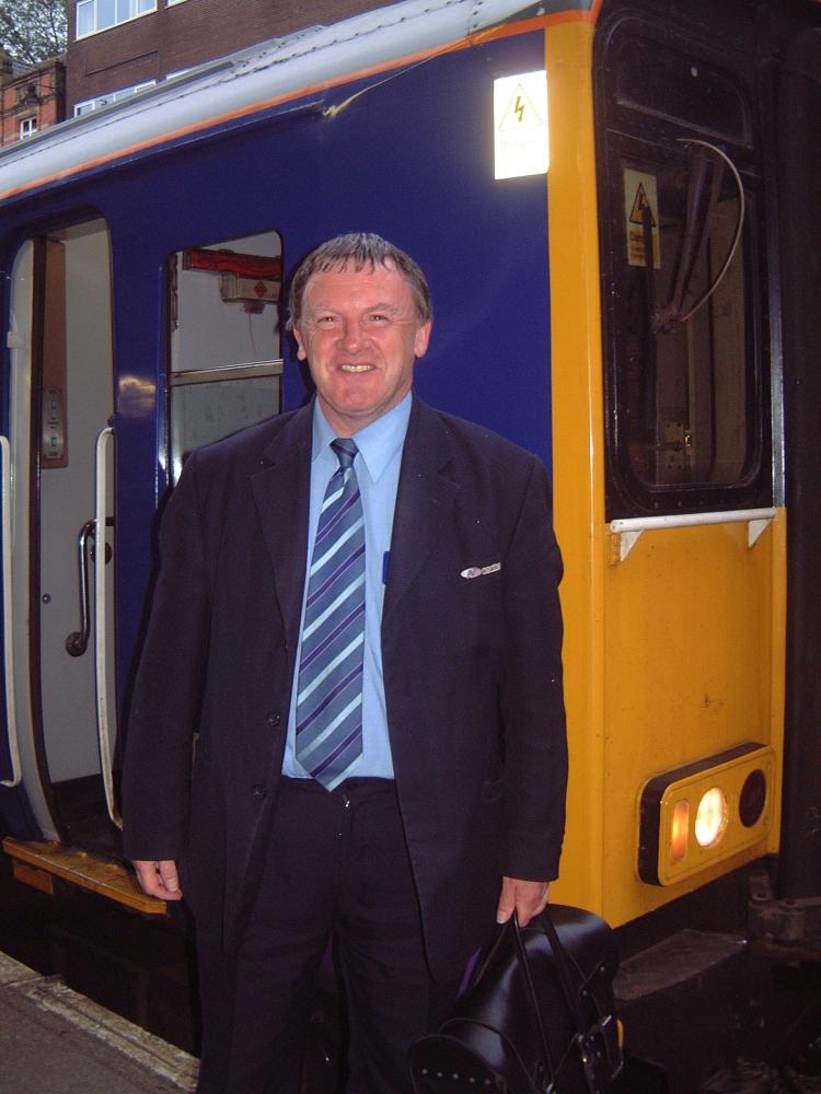Driver Stephen Davies last trip Driver Stephen Davies last trip