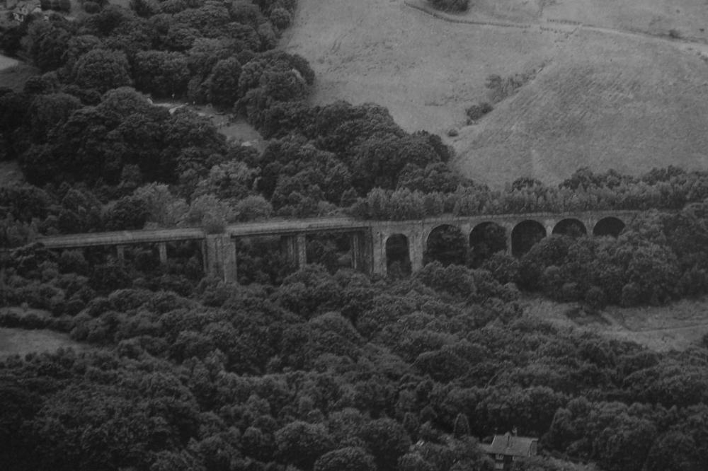 The Whelley Viaduct, the line was lifted in the 1970s. 