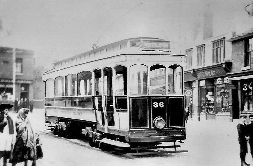 Wigan Corporation Tram. Wigan Corporation Tram.