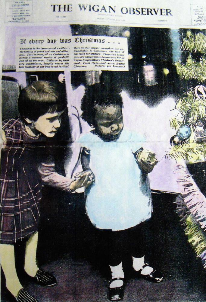 Wigan Observer at Woods Street 23rd December 1966 Wigan Observer at Woods Street 23rd December 1966