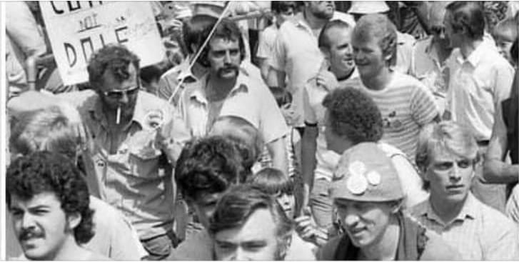 miners march miners march