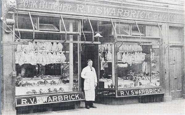 R. V. Swarbrick, butchers.