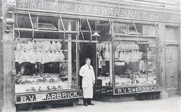 R. V. Swarbrick, butchers. R. V. Swarbrick, butchers.