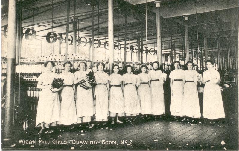 Wigan Mill Girls, Drawing Room No.2.