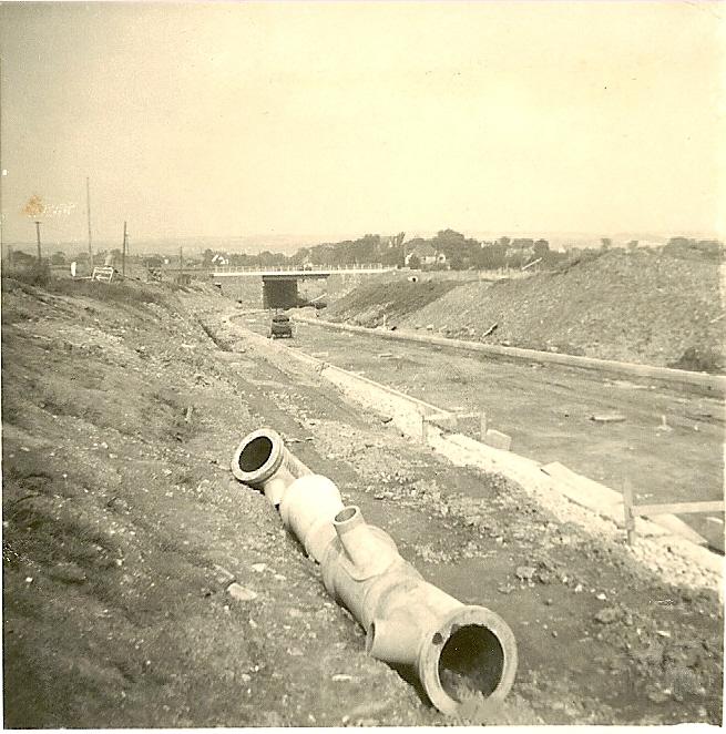 Gathurst Road (new diversion)-03-09-1962 Gathurst Road (new diversion)-03-09-1962