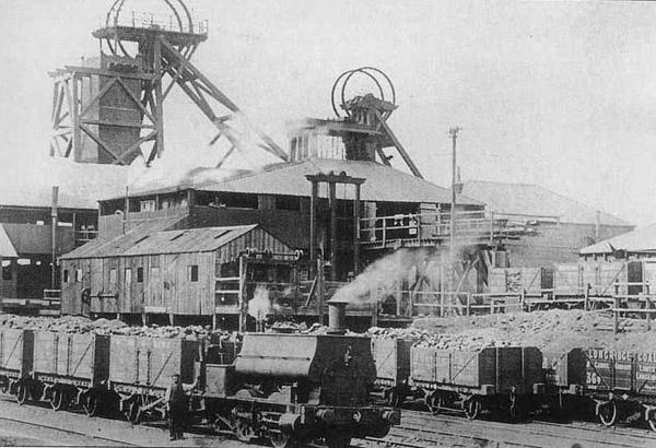 Mains Colliery, Bamfurlong c1910 Mains Colliery, Bamfurlong c1910