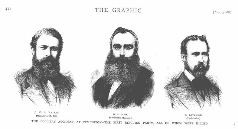 Colliery Accident at Pemberton Wigan 1877 Colliery Accident at Pemberton Wigan 1877