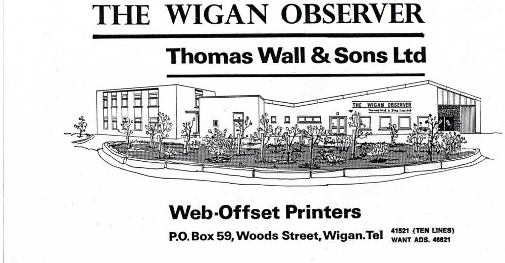 Wigan Observer Woods Street  1966