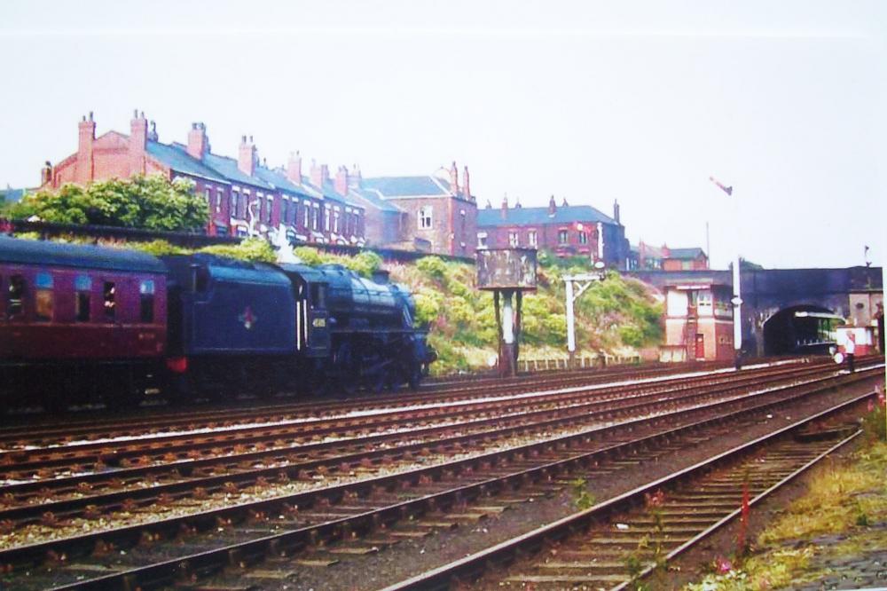 Last days of BR steam August 1968. 