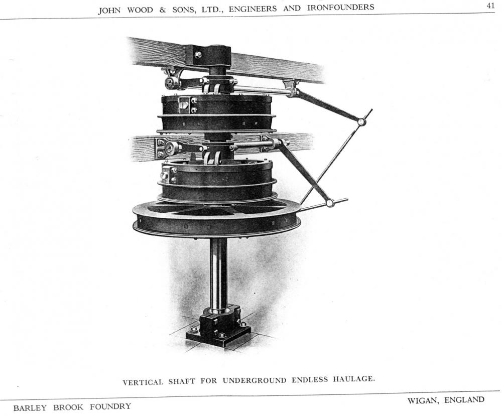 John Wood & Sons Haulage Pulleys 1925 John Wood & Sons Haulage Pulleys 1925