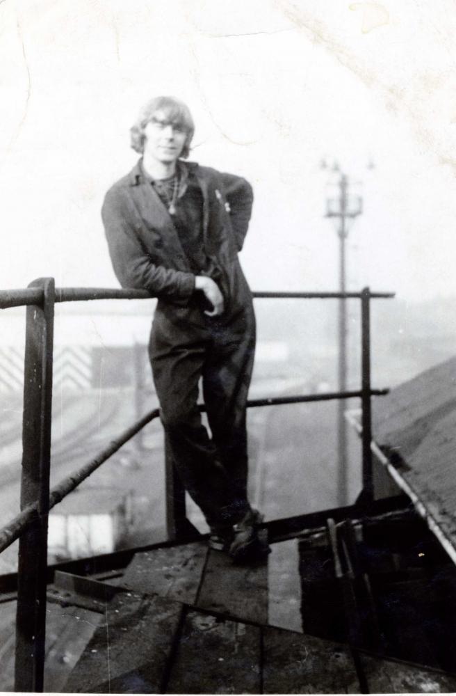 On top of the coaling plant On top of the coaling plant