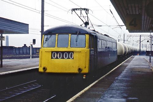 85012 at Wigan NW Station 85012 at Wigan NW Station