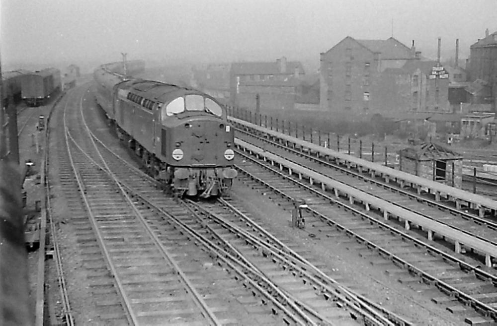 South-bound approaching Wigan NW