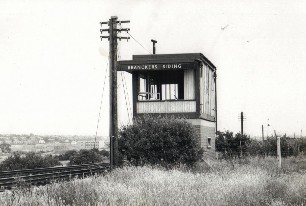 Disused Branckers Siding Signal Box Circa 1960s