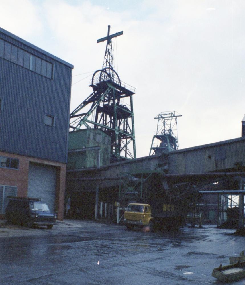 Bickershaw No.3 Headgear and Motorhouse about 1980