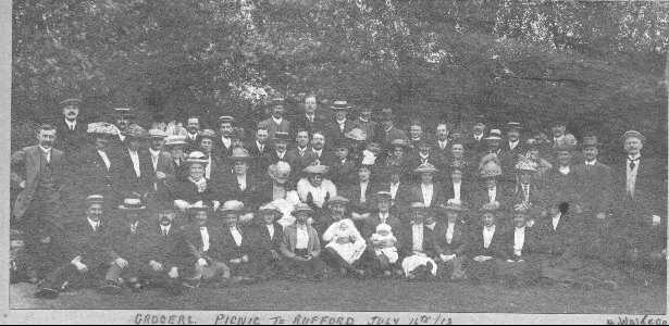 Grocers Picnic to Rufford, 1913. Grocers Picnic to Rufford, 1913.