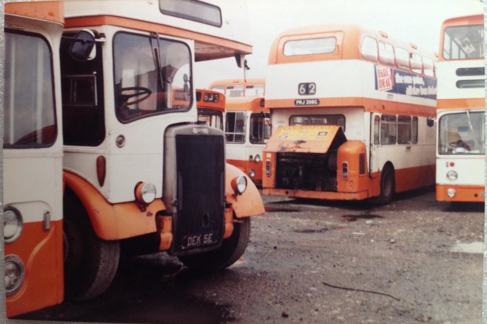 Ex corporation buses.