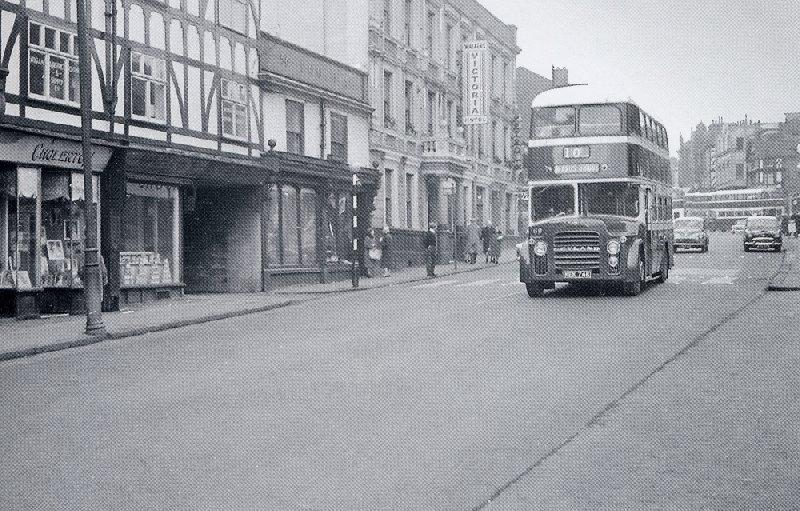 Marus Bridge Bus in Wallgate Marus Bridge Bus in Wallgate